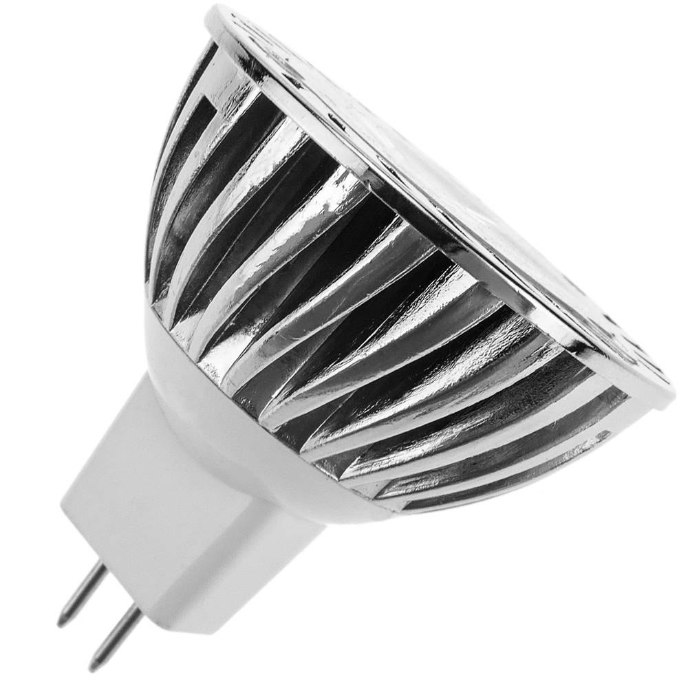 3W LED MR16 lampadina 3x1W 12V 50 millimetri luce calda