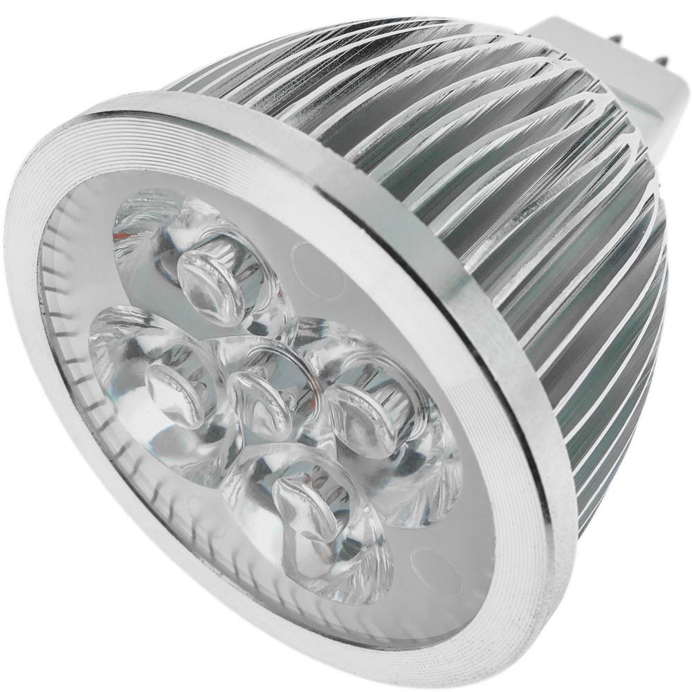4W LED MR16 lampadina 4x1W 12V 50 millimetri luce calda