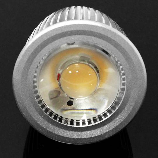 COB-LED-Lampe mit Reflektor MR16 50mm 12VDC 4W warmes Licht