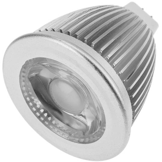 COB LED-lamp met reflector MR16 12VDC 6W 50mm warm licht