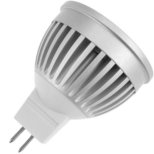 12VDC MR16 COB ampoule LED 50mm de lumière 3W chaud