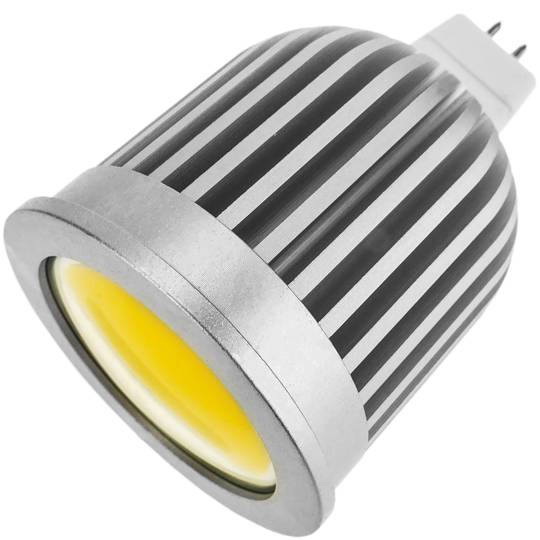MR16 COB LED lampadina 50 millimetri 12V 4W caldo