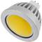 12VDC MR16 COB Lâmpada LED 3W 50 milímetros dia frio com difusor de luz