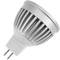 12VDC MR16 COB Lâmpada LED 3W 50 milímetros dia frio com difusor de luz