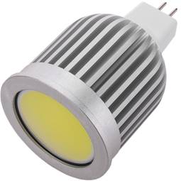 COB LED MR16 5W 12VDC 50mm journée froide avec diffuseur de lumière