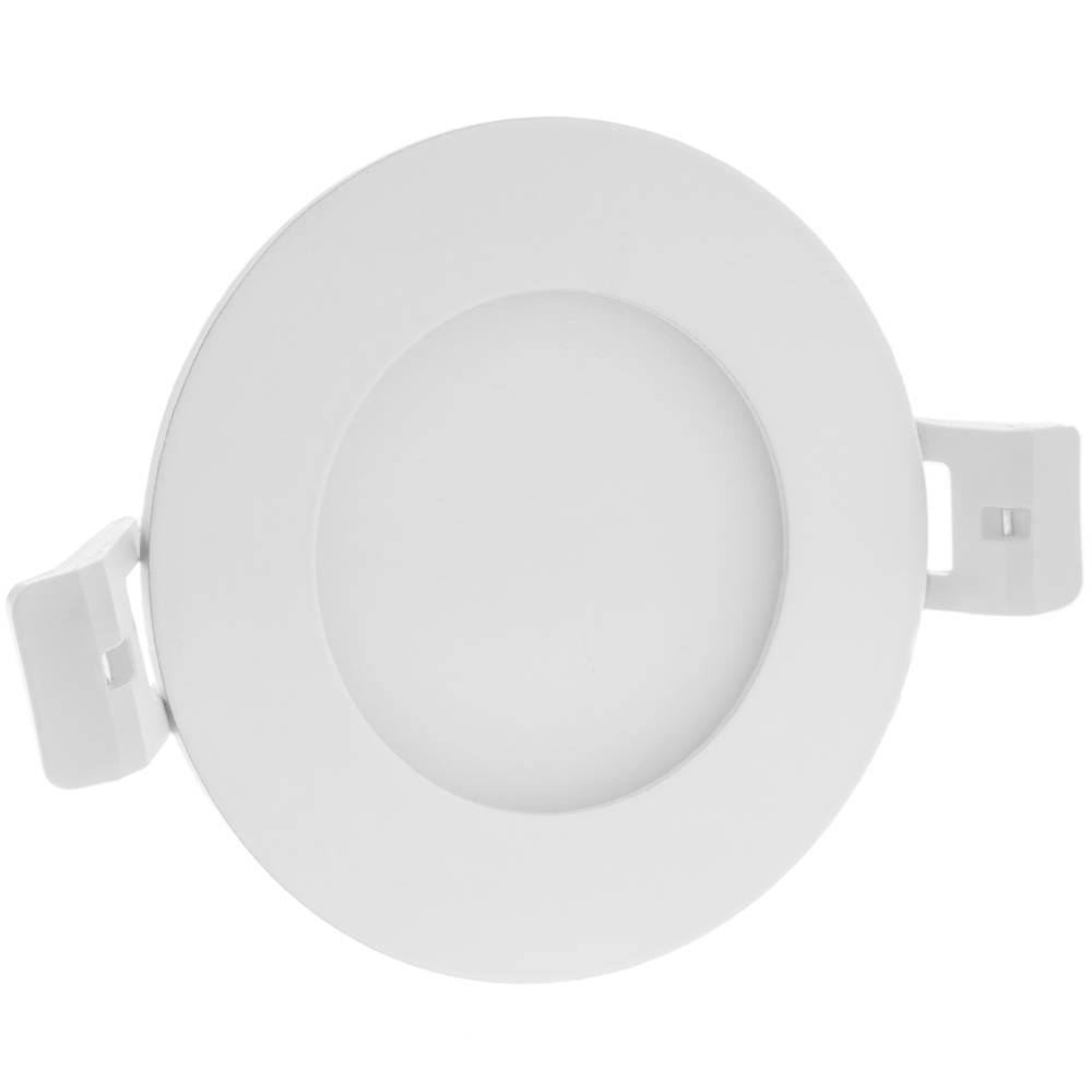 Panell LED circular downlight de 85mm 3W blanc fred dia