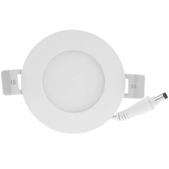 Panell LED circular downlight de 85mm 3W blanc fred dia