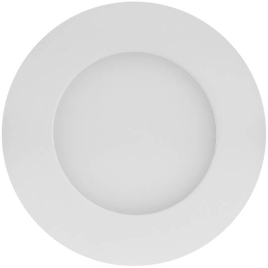 Panell LED circular downlight de 85mm 3W blanc fred dia