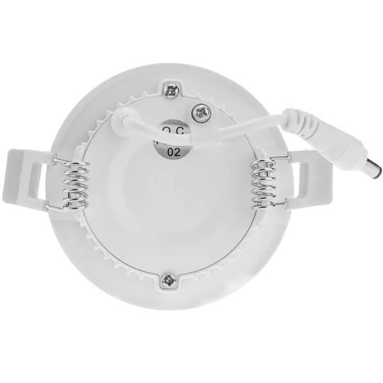 Panell LED circular downlight de 85mm 3W blanc fred dia