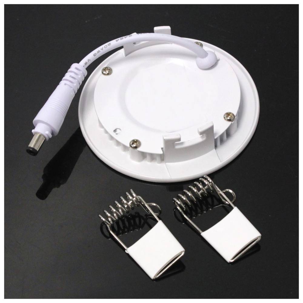 Circulaire du panneau LED 6W Spot 120mm blanc chaud