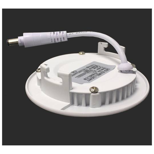 Circulaire du panneau LED 6W Spot 120mm blanc chaud