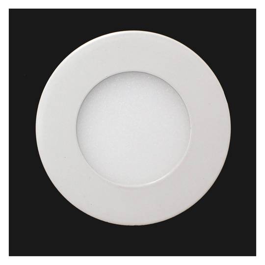 Circulaire du panneau LED 6W Spot 120mm blanc chaud