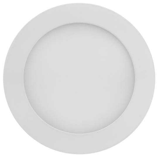 Downlight circulaire panneau LED 145mm 9W blanc chaud