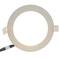 Downlight circulaire panneau LED 145mm 9W blanc chaud