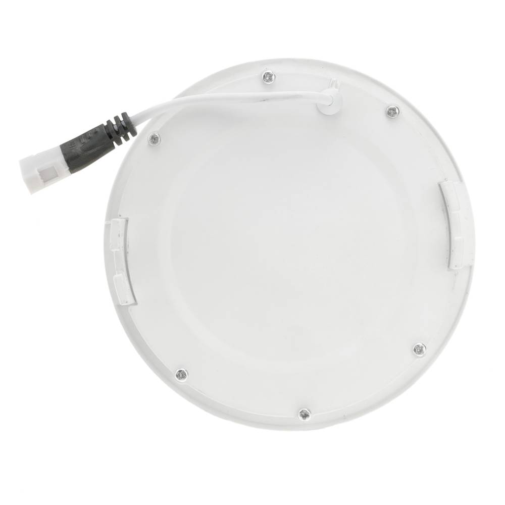 Downlight circulaire panneau LED 145mm 9W blanc chaud
