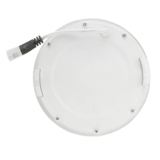 Downlight circulaire panneau LED 145mm 9W blanc chaud