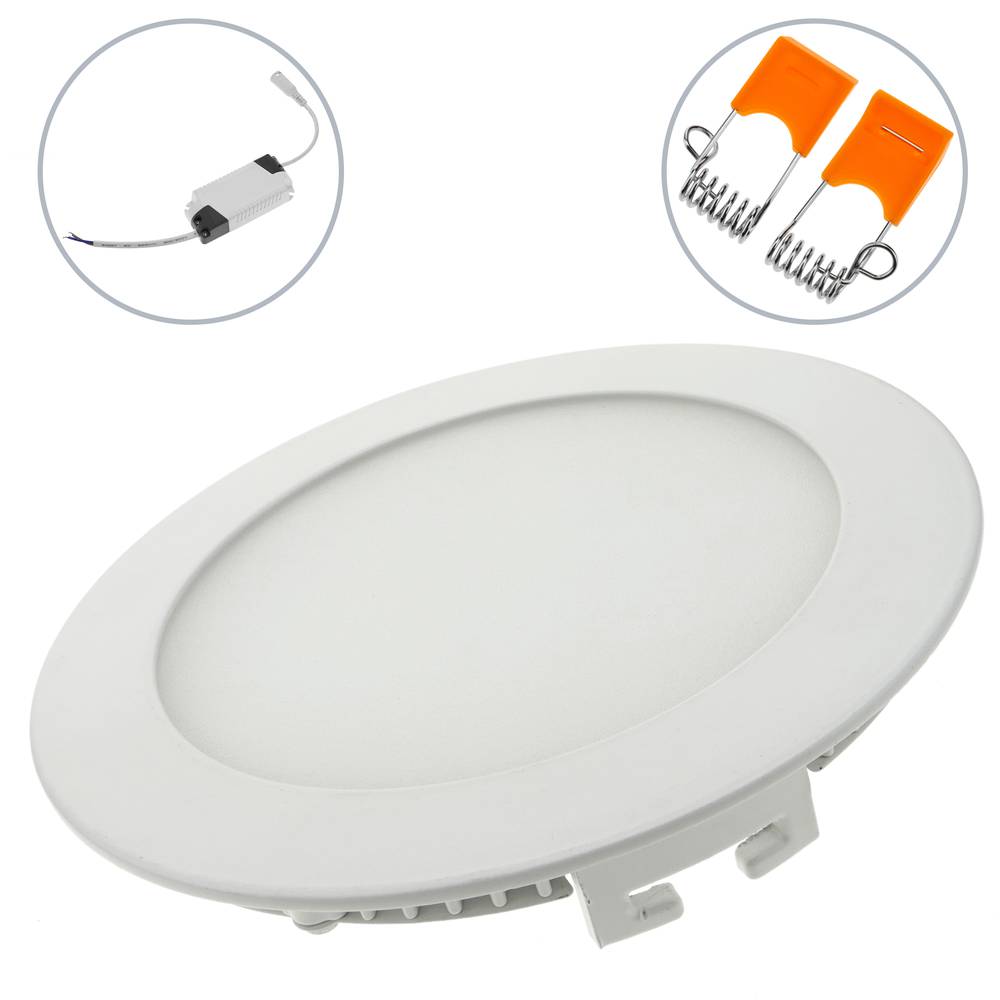 Panell LED circular downlight de 170mm 12W blanc càlid