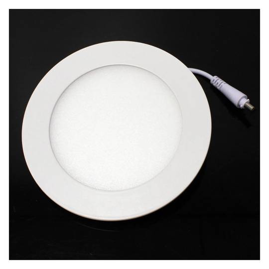 Circular 190 milímetros Painel de LED downlight 15W Branco Quente