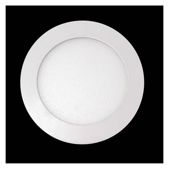Circular 190 milímetros Painel de LED downlight 15W Branco Quente