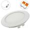 Okrągły panel LED downlight 225mm 18W biały zimny dzień