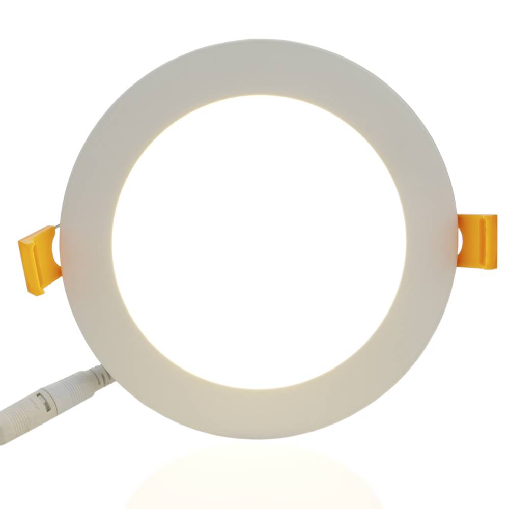 Okrągły panel LED downlight 225mm 18W biały zimny dzień
