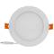 Okrągły panel LED downlight 225mm 18W biały zimny dzień
