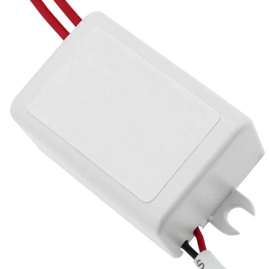 Painel LED 15W 190mm downlight quadrado branco quente