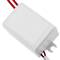 Painel LED 15W 190mm downlight quadrado branco quente