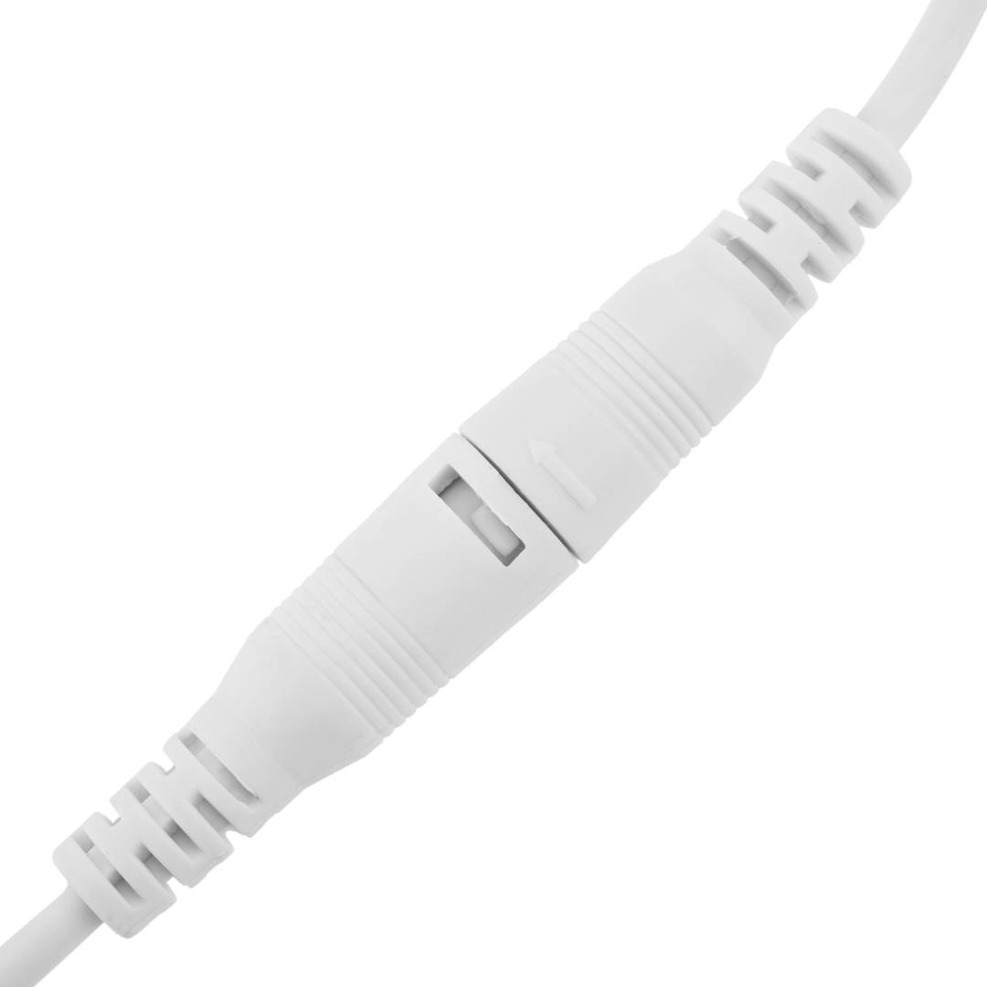 Circolare da incasso superficie Pannello LED 6W Warm 120 millimetri bianco