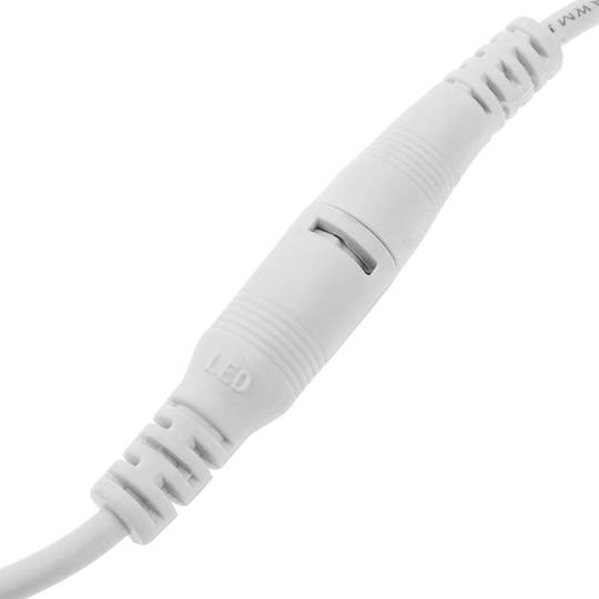Circulair LED-paneel downlight-oppervlak 120 mm 6 W koudwitte dag