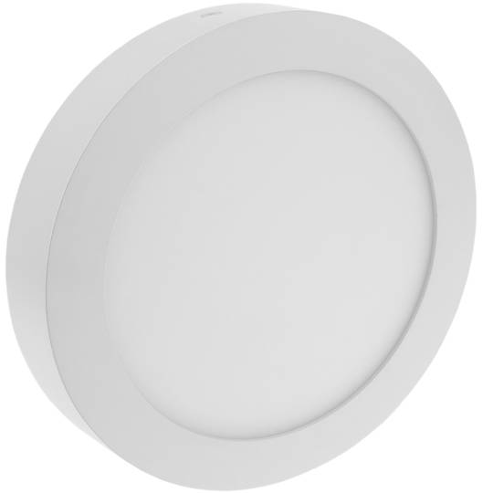 Circular LED Panel 12W 170mm surface warm - Cablematic
