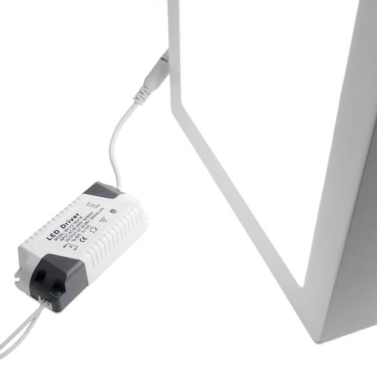 Kwadratowa powierzchnia LED downlight 170mm 12W zimny biały dzień