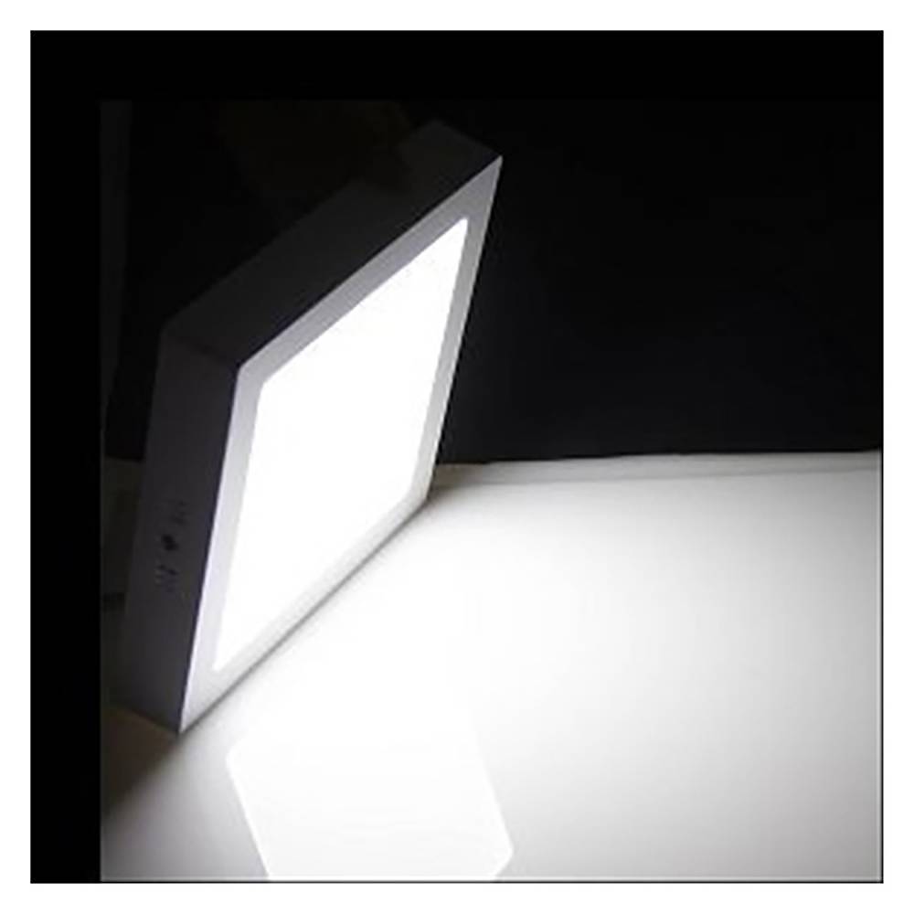 Kwadratowa powierzchnia LED downlight 170mm 12W zimny biały dzień