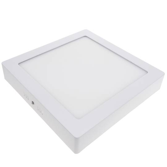 Panell LED quadrat downlight superfície de 220mm 18W blanc fred dia