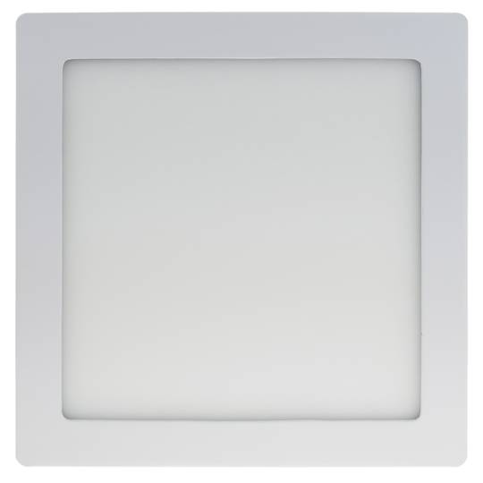 Panell LED quadrat downlight superfície de 220mm 18W blanc fred dia