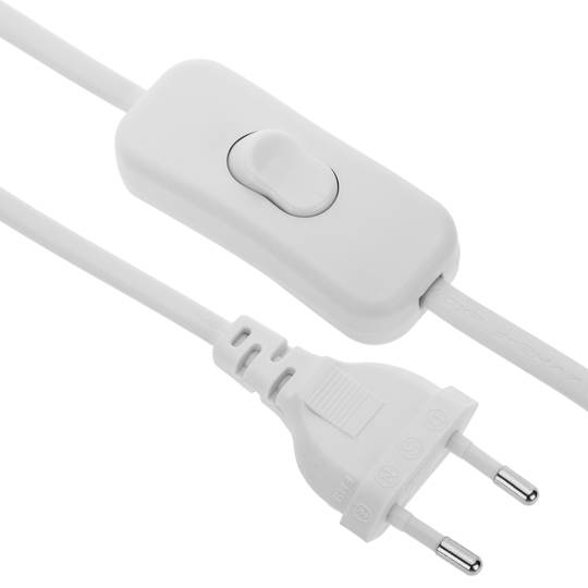 Lampada bianca con lampada da lettura da scrivania con portalampada E27 e clip di fissaggio