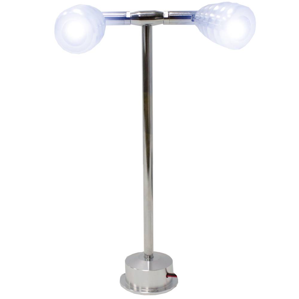 Lâmpada LED 2W 2 lâmpadas 23 centímetros dia branco