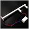 Spot LED zilver 2 spot 2W 25cm witte dag