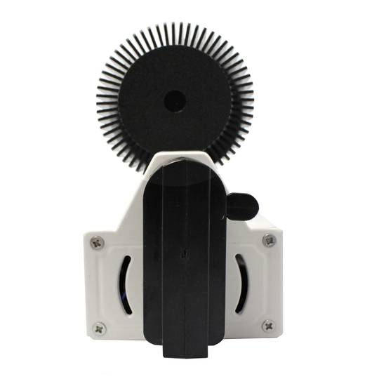 LED-tracklicht 15W warmwit 87x137x232mm wit zwart