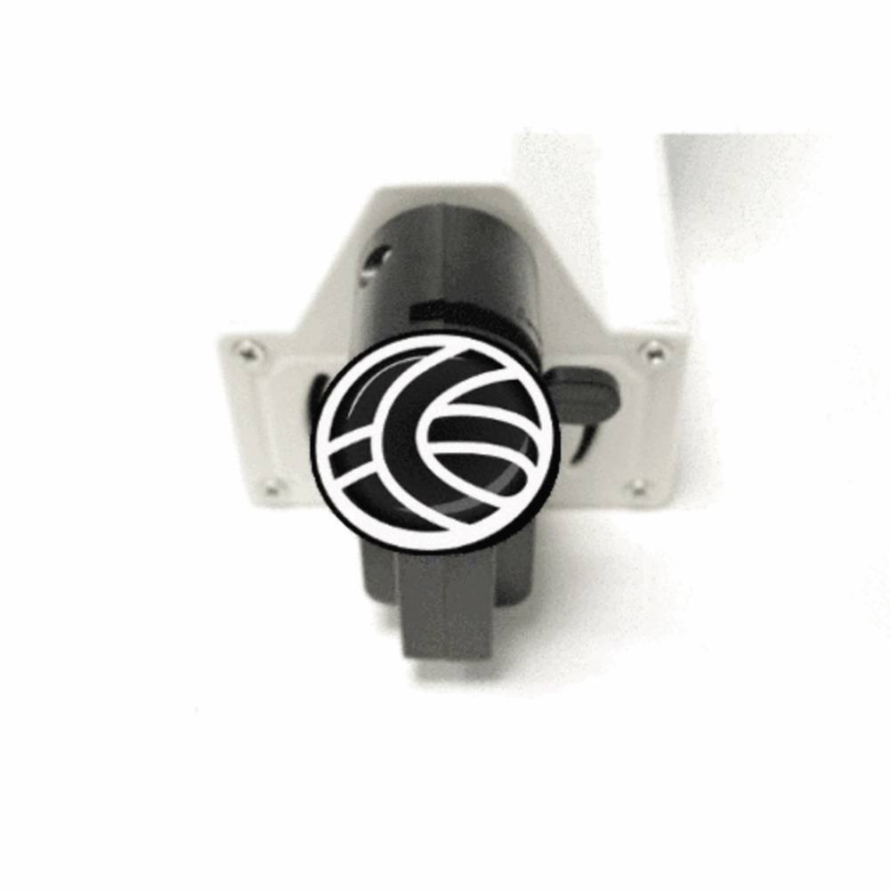 LED-tracklicht 15W warmwit 87x137x232mm wit zwart