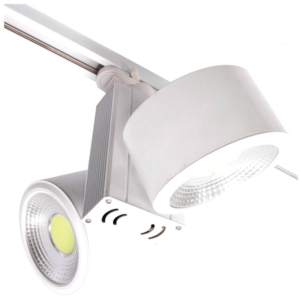 24W LED spotlight rail 114x62mm dual white cold white