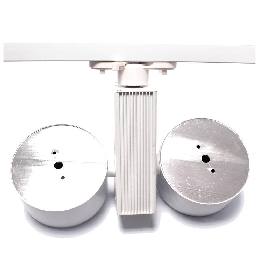 24W LED spotlight rail 114x62mm dual white cold white