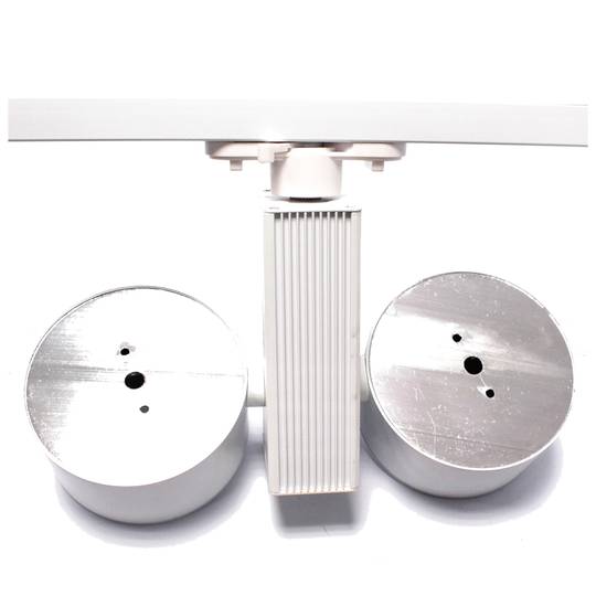 24W LED spotlight rail 114x62mm dual white cold white