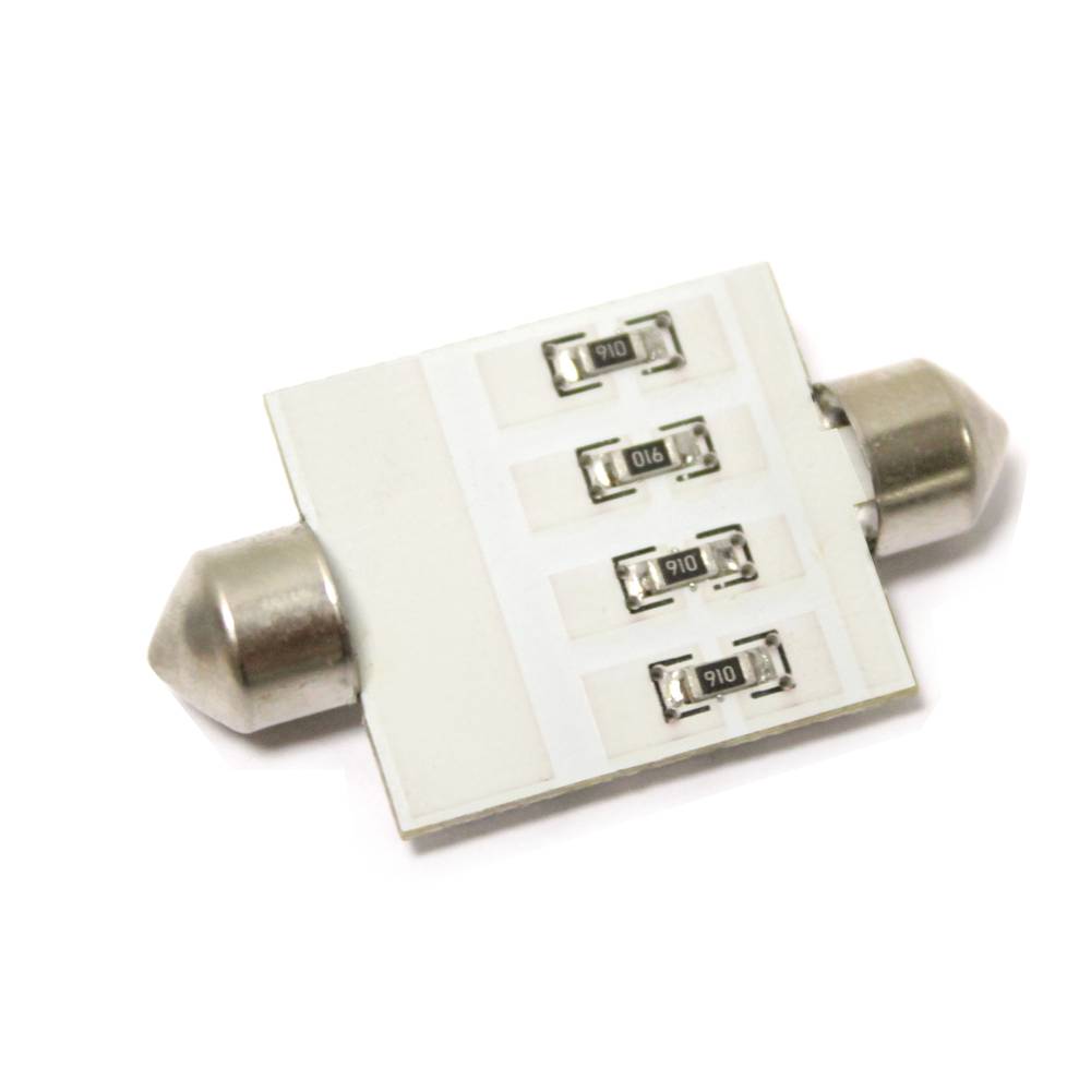 Lampadina dell'automobile LED 41 millimetri festone di C5W 12x5050SMD up