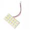 Lampadina LED auto W5W T10 BA9S festone C5W 18x5050SMD 45x23mm up