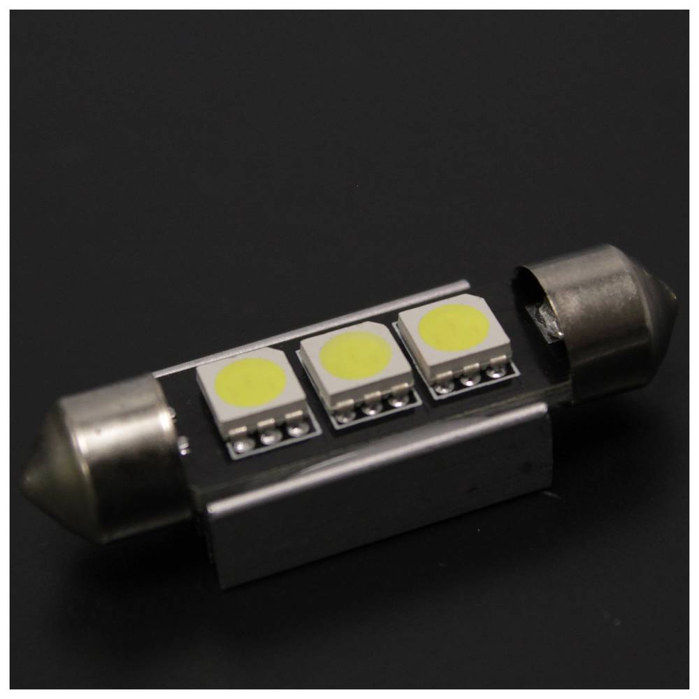 Lampadina dell'automobile LED 39 millimetri festone di C5W 3x5050SMD CANbus