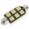 Bombeta cotxe LED Festoon C5W 6x5050SMD 41mm CANbus
