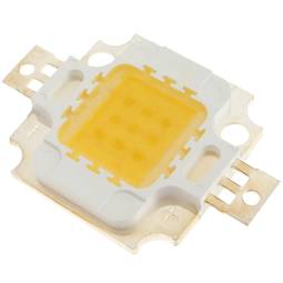 LED COB DIY 10W 800LM 3000K emissor de luz branca quente 20 x 20 mm