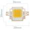LED COB DIY 10W 800LM 3000K emissor de luz branca quente 20 x 20 mm