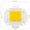 LED DIY COB 70W 3000K 5600LM luz branca quente 40x55mm emitindo